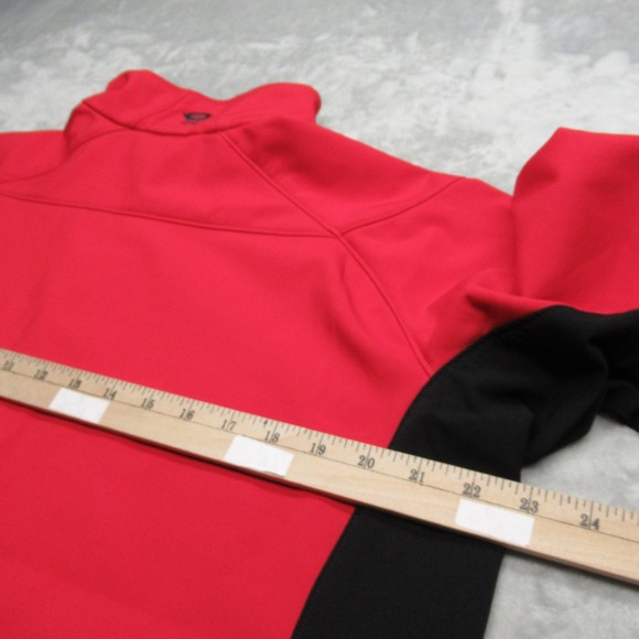 Mountain Hardwear Jacket Mens Large Red Softshell Water Resistant‎ Windstopper - Picture 16 of 16
